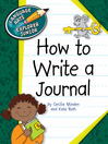 Cover image for How to Write a Journal